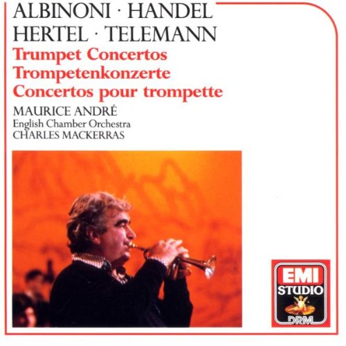 Concertos pour trompette Albinoni Handel Hertel Telemann 0077776352824
