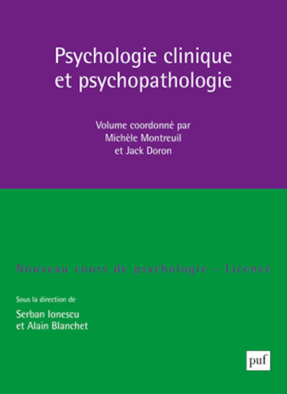 Psychologie clinique et psychopathologie 9782130565864