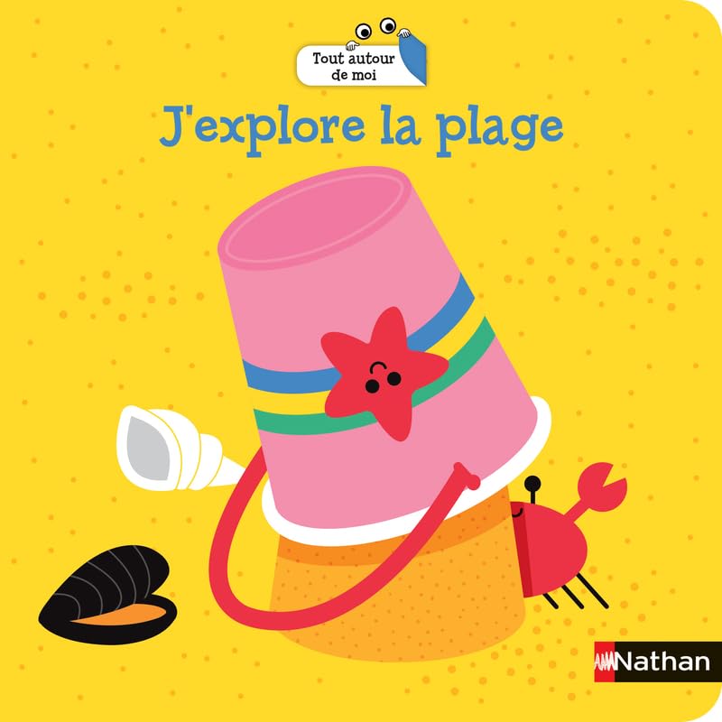 J'explore la plage - Livre d'éveil à Flaps - Dès 18 mois 9782092495896