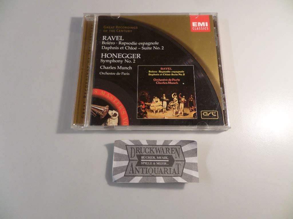 Boléro / Rapsodie espagnole / Daphnis & Cloé (suite n° 2) / Symphonie n° 2 0724356759527