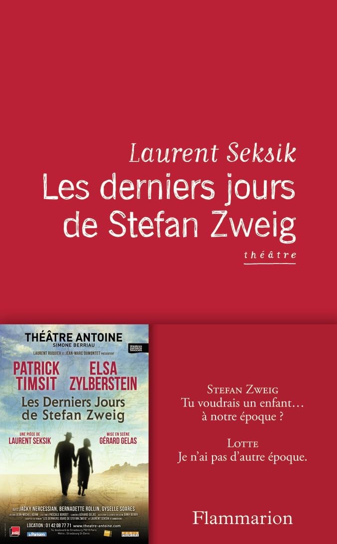 Les derniers jours de Stefan Zweig-Théâtre 9782081271968