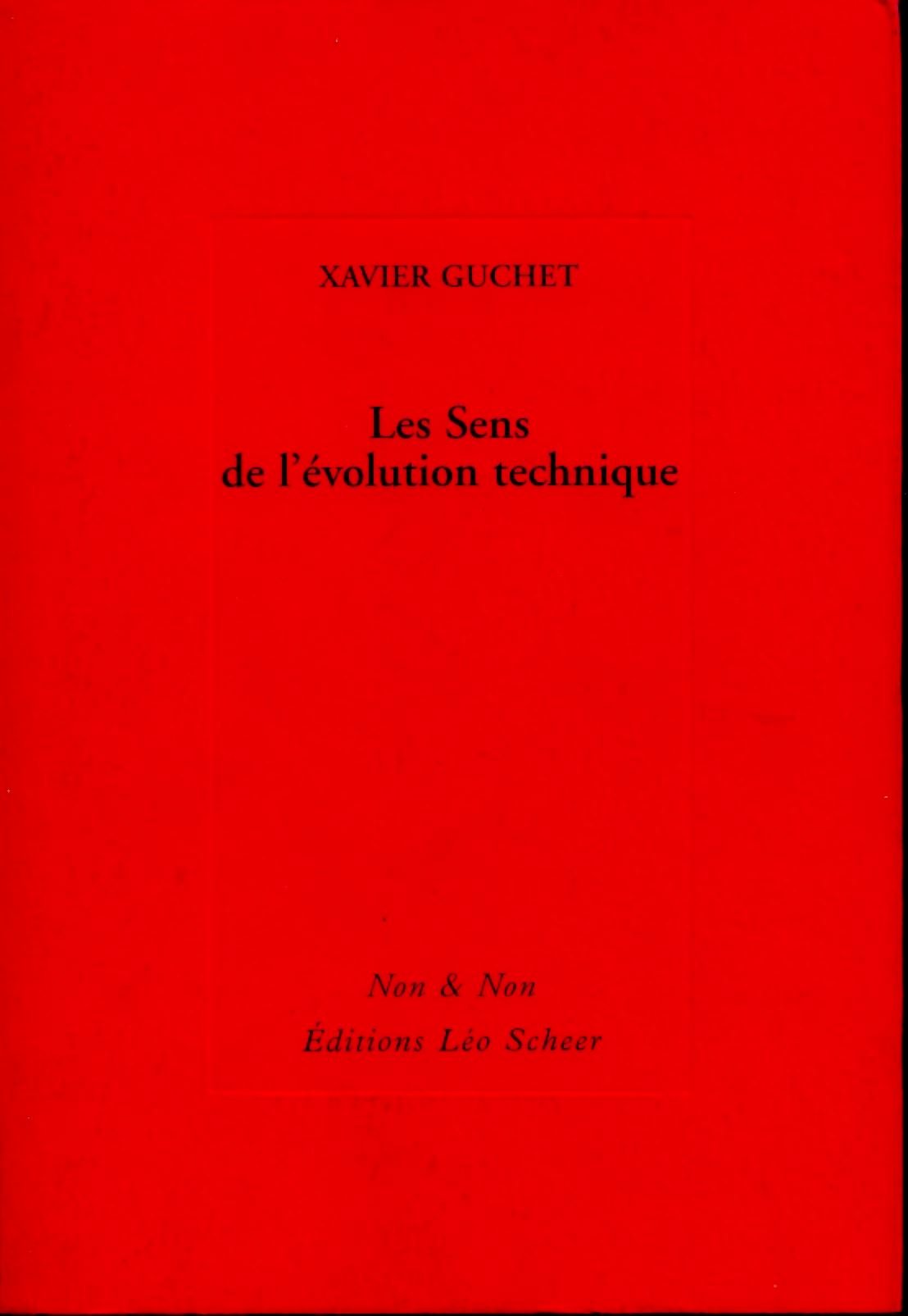 Les Sens de l'évolution technique 9782915280791