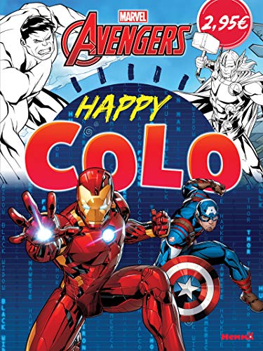 Marvel Avengers - Happy Colo 9782508046667