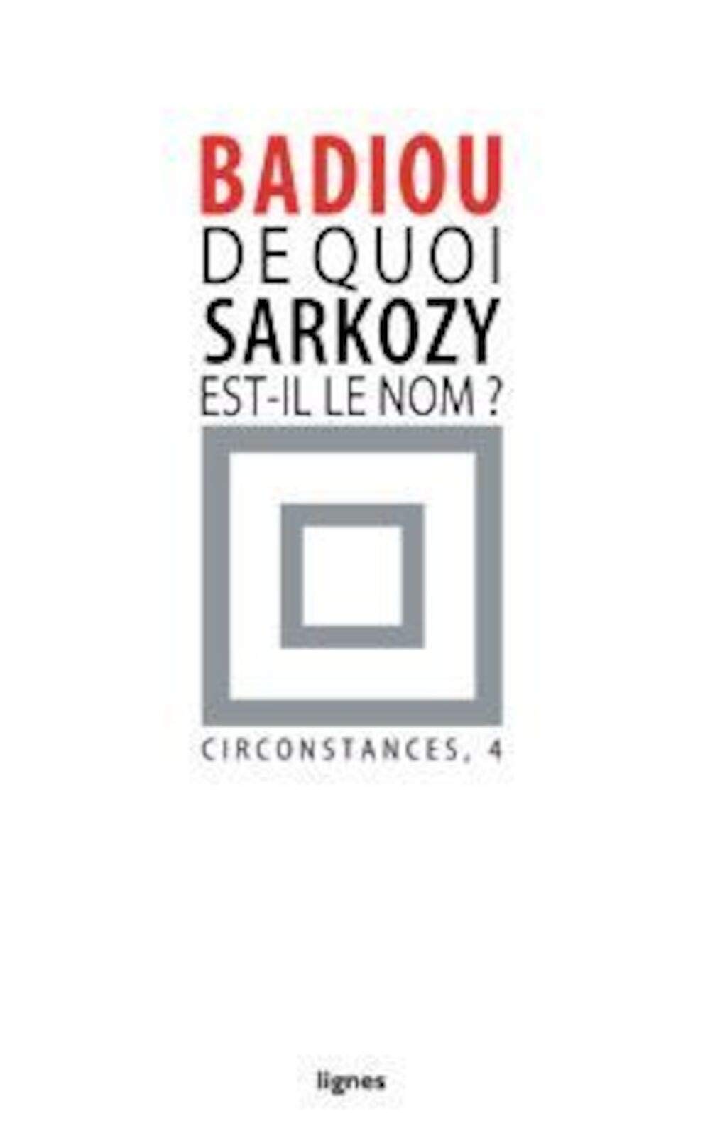 De quoi Sarkozy est-il le nom ? 9782355260032
