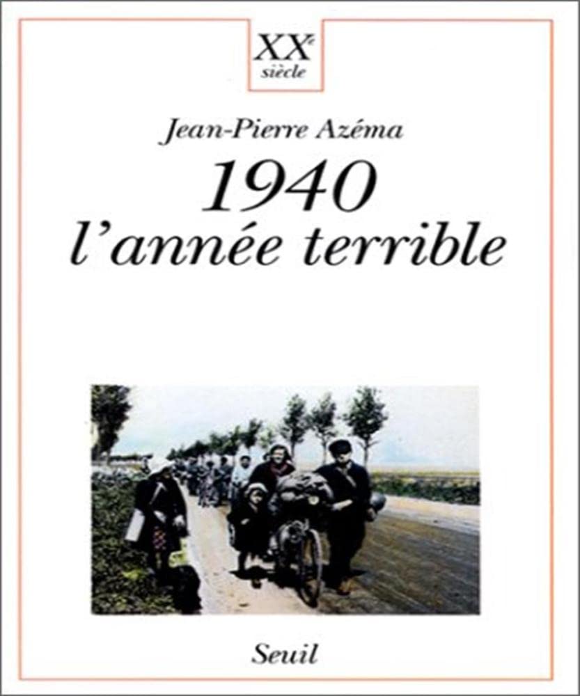 1940 : l'année terrible 9782020121316