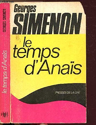Le temps d'anais 9782258019287