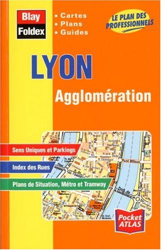 Plan de ville : Lyon, agglomération (avec un index) 3135561207555
