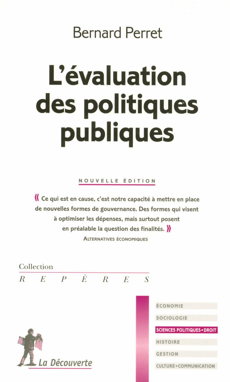 EVALUATION POLITIQUES PUBLIQUE 9782707154873