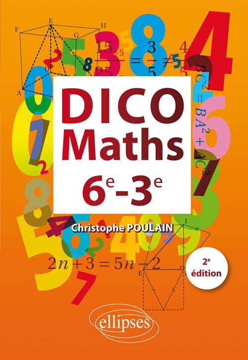 Dico maths 6e-3e 9782340003712