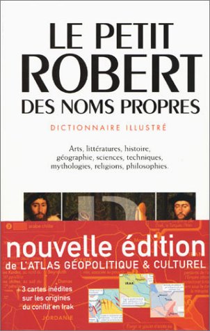 Le Petit Robert des noms propres 2002 9782850368202