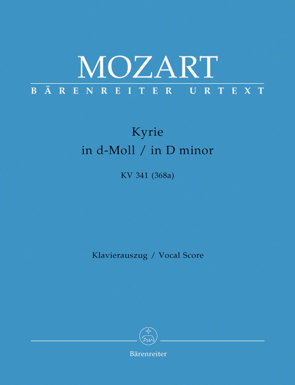 Kyrie d minor KV 341 (368a) - Mixed Choir and Orchestra - PIANO REDUCTION 9790006453269