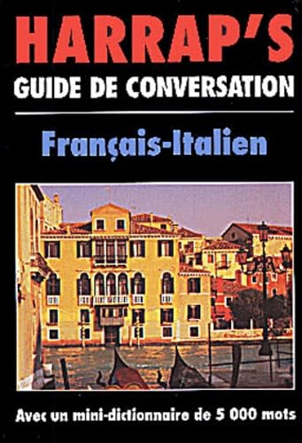 Harrap's Guide conversation Français Italien 9780245503481