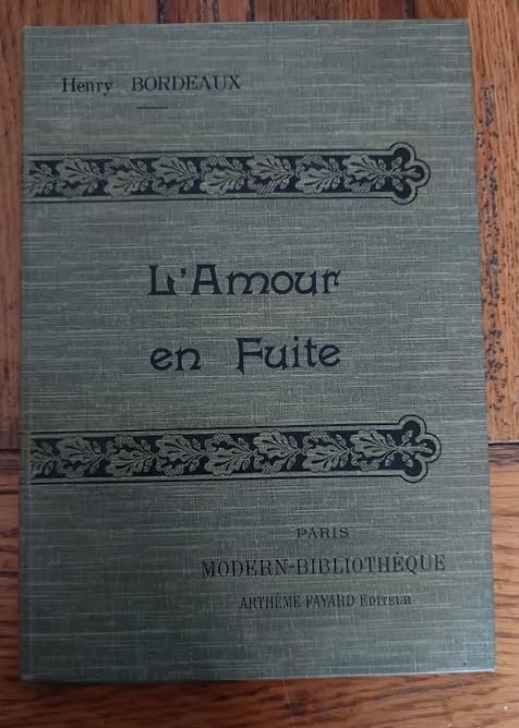 L'AMOUR EN FUITE,UNE HONNETE FEMME,LAPAON BLANC