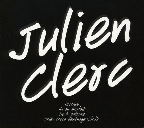 Si On Chantait - Le 4 Octobre - Julien Clerc Déménage (Coffret 2CD+DVD) 5099951423926