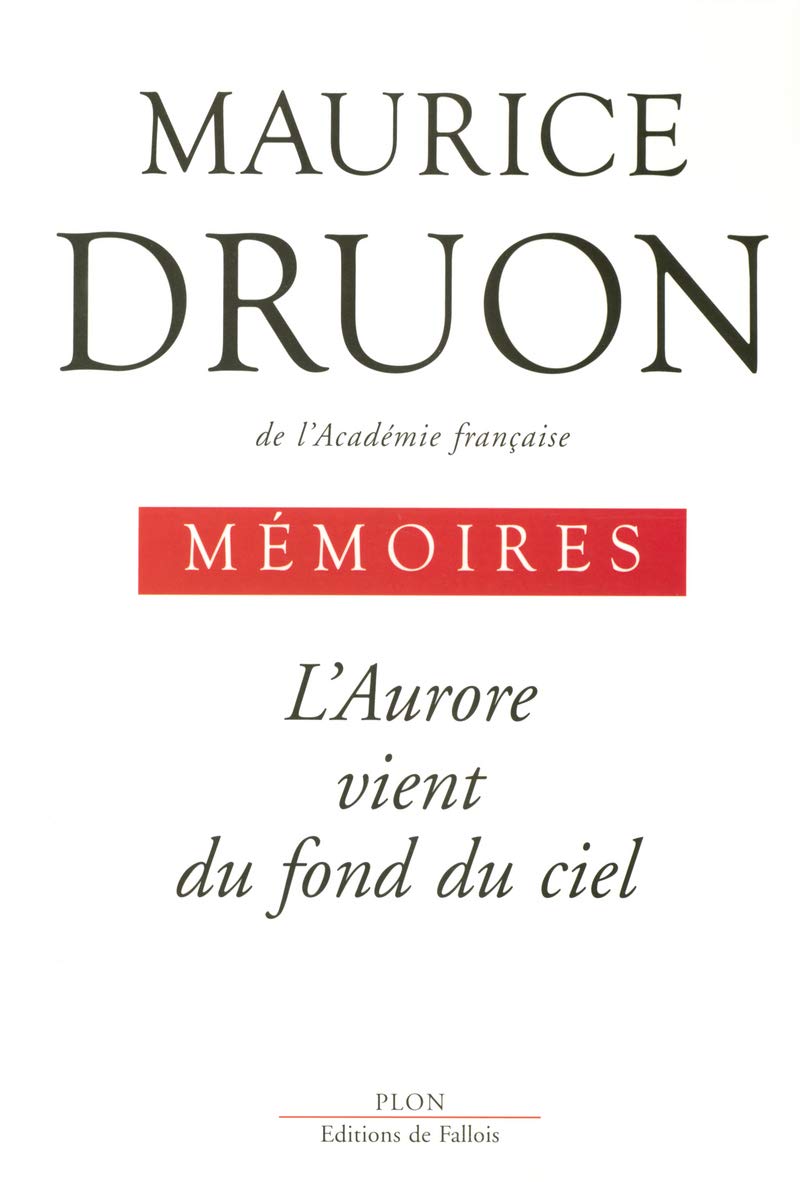 L'Aurore vient du fond du ciel (1) 9782259204507