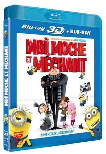 Moi, Moche et méchant 3D + Blu-Ray 2D 5050582848588