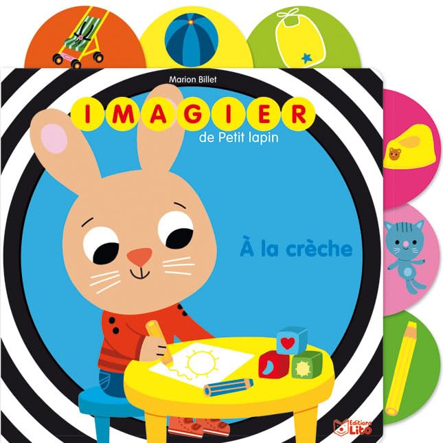 Imagier de Petit Lapin: A la crèche 9782244301624