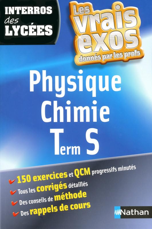 INTERROS LYCEES PHY-CHIM TER S 9782091875583