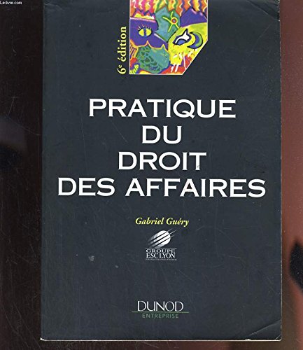 Pratique du droit des affaires 9782100019809