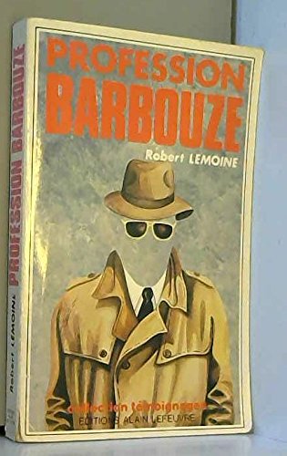 Profession Barbouze 9782902639427