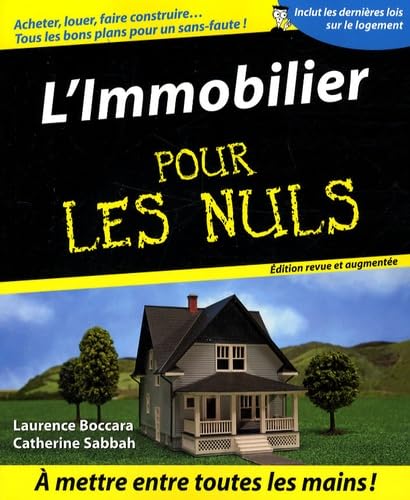 IMMOBILIER POUR LES NULS 2ED 9782754005302