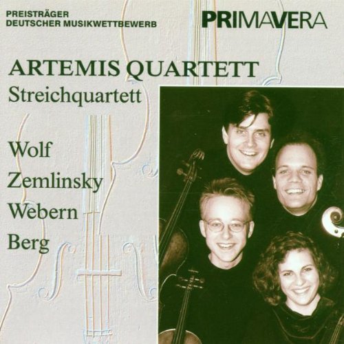ARTEMIS QUARTET : Berg: Lyric Suite for string quartet No1-6; Webern: Movements Op5 4017563507620