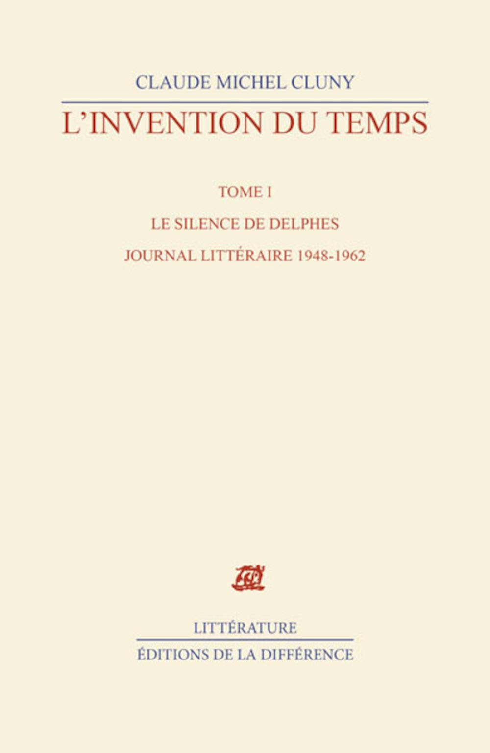 L'Invention du temps, tome 1 : Le Silence des Delphes 9782729114206