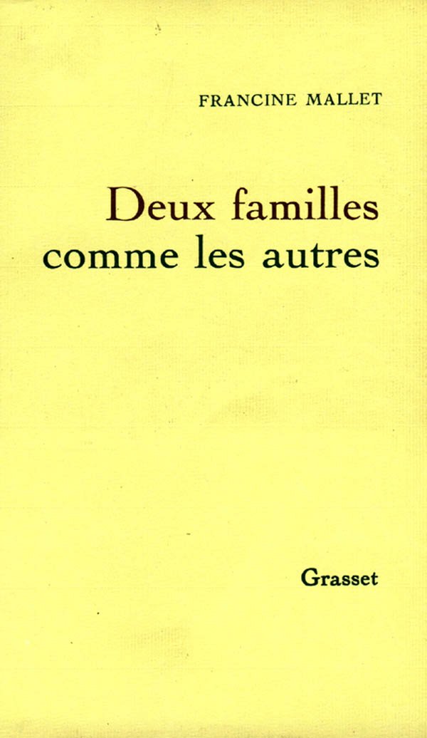 Deux familles comme les autres 9782246398813