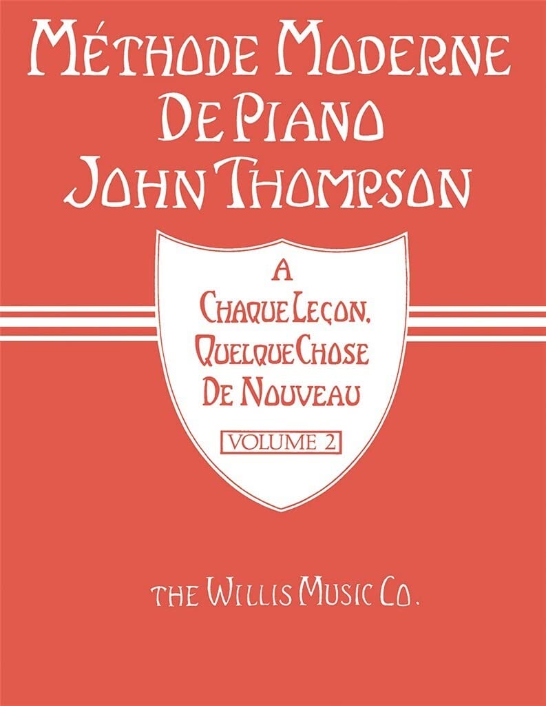 Méthode moderne de piano Volume 2 - Piano 5020679508626