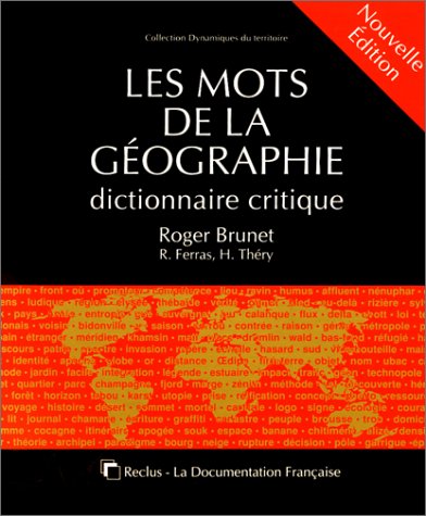 Les mots de la géographie 9782110030368