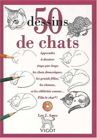 50 dessins de chats 9782711413317