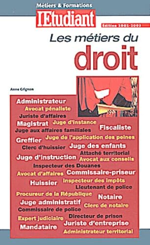 Les métiers du droit, nouvelle édition 9782846242004