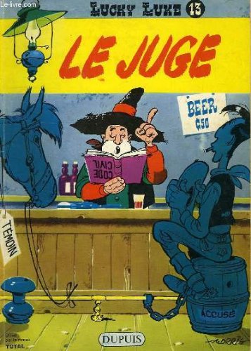 Morris - Lucky Luke - Total - Le Juge - album promotionnel