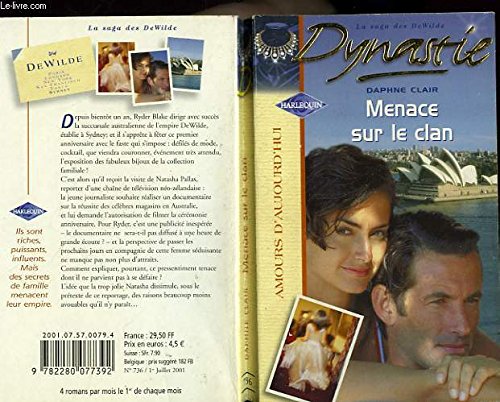 MENACE SUR LE CLAN 9782280077392