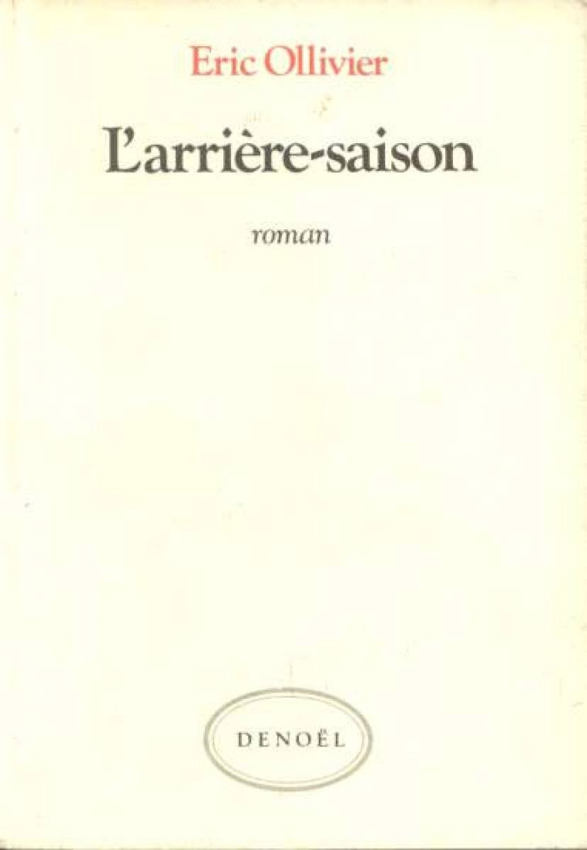 L'Arrière-saison 9782207231128