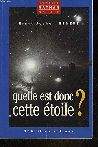 Quelle est donc cette étoile ? 9782092784365