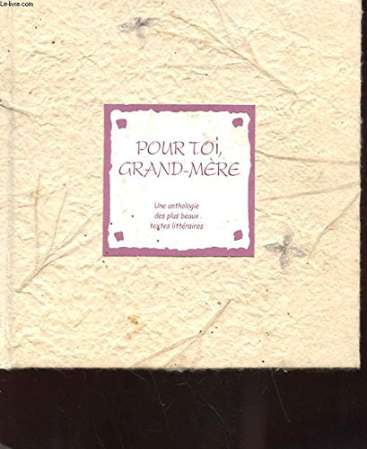 Pour l'amour d'une mère 9782841872923