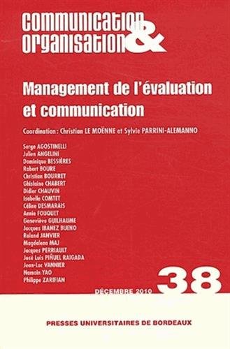MANAGEMENT DE L EVALUATION ET COMMUNICATION 9782867817434