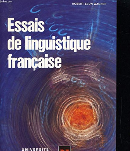 Essais de linguistique française 9782091905112