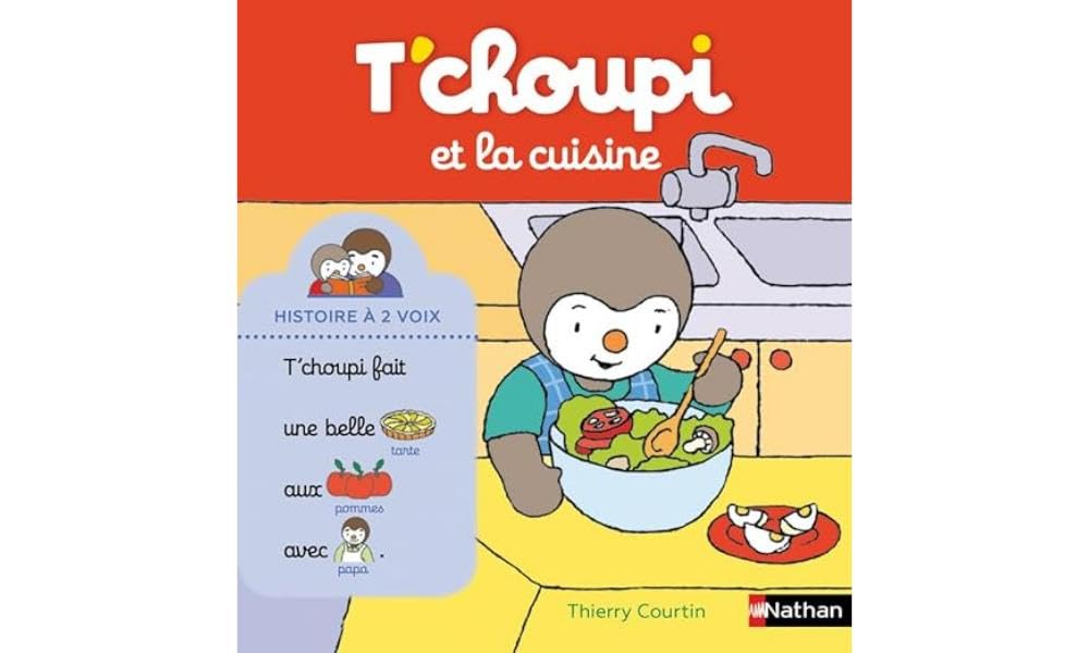 T'choupi et la cuisine - Histoire à deux voix - Dès 2 ans 9782092589991