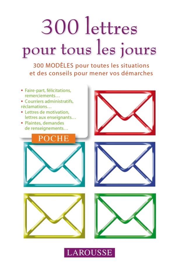 300 lettres pour tous les jours 9782035867490