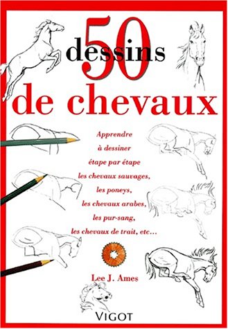 50 dessins de chevaux 9782711412365