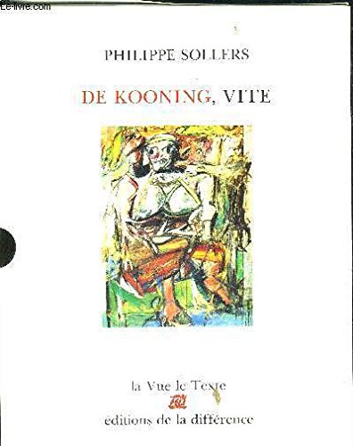 De kooning, vite (2 volumes) 9782729102708