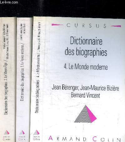 Dictionnaires des biographies, tome 2. Le Moyen-Âge 9782200213718