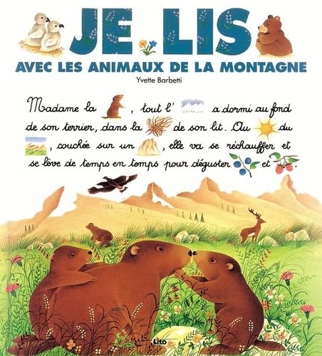 Je lis avec les animaux de la montagne 9782244424118