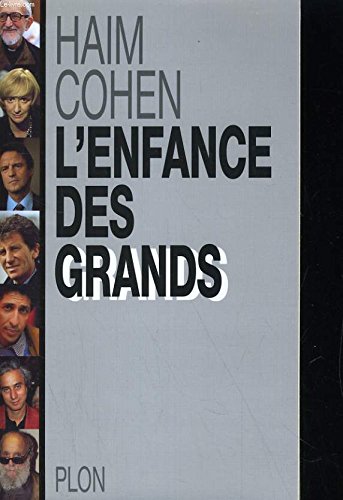L'enfance des grands 9782259180870