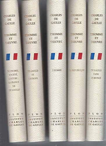 De Gaulle: L'Homme et L'Oeuvre -en cinq volumes 9782259026291