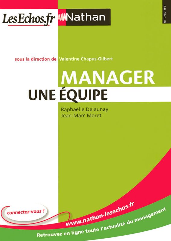 MANAGER UNE EQUIPE 2009 9782091606873
