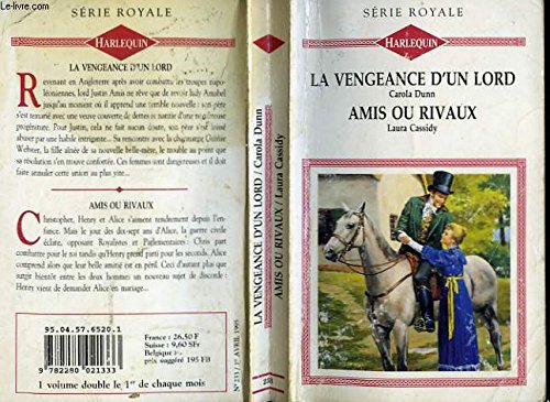 La vengeance d'un lord (Harlequin) 9782280021333