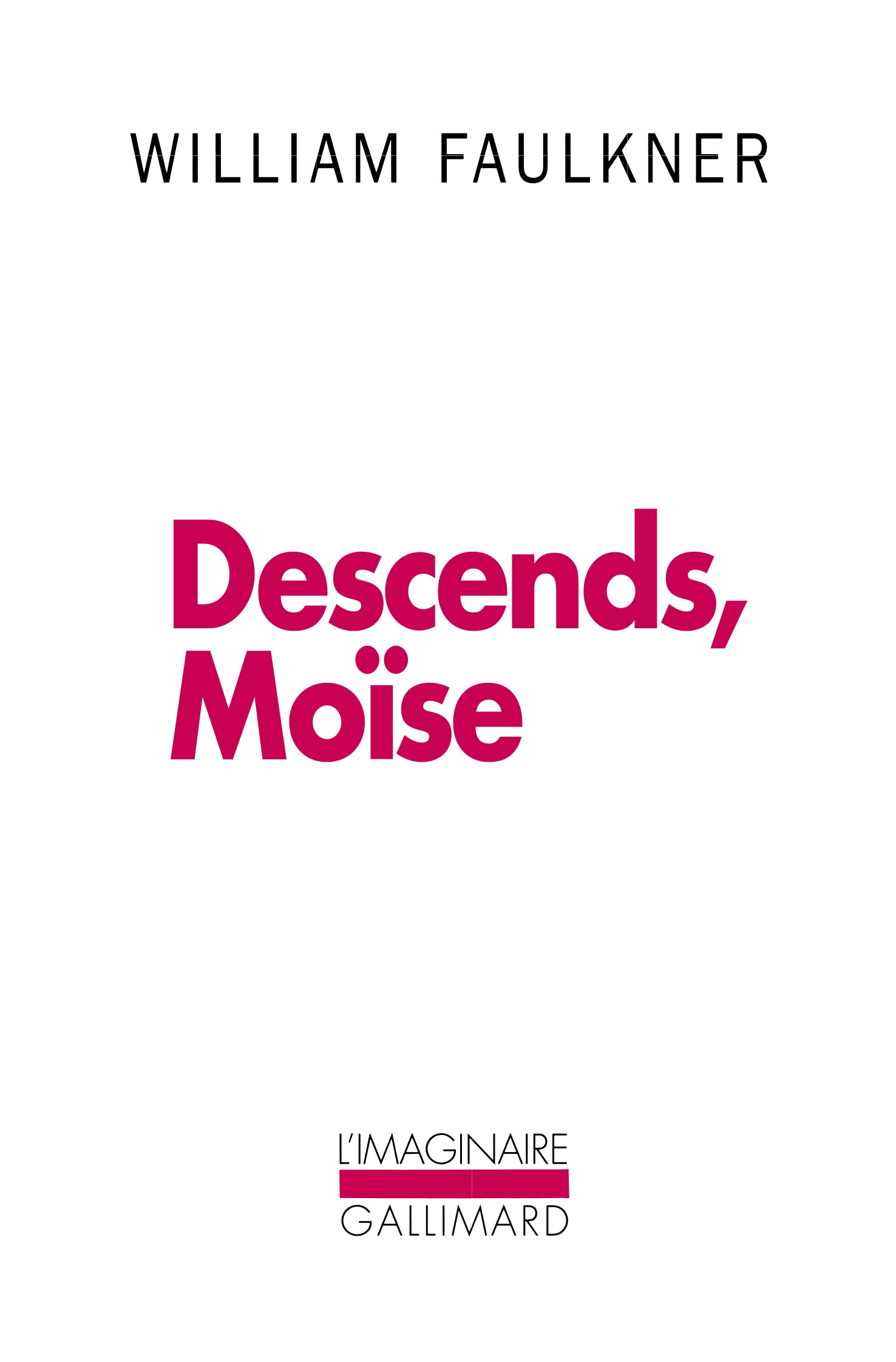 Descends, Moïse 9782070721870
